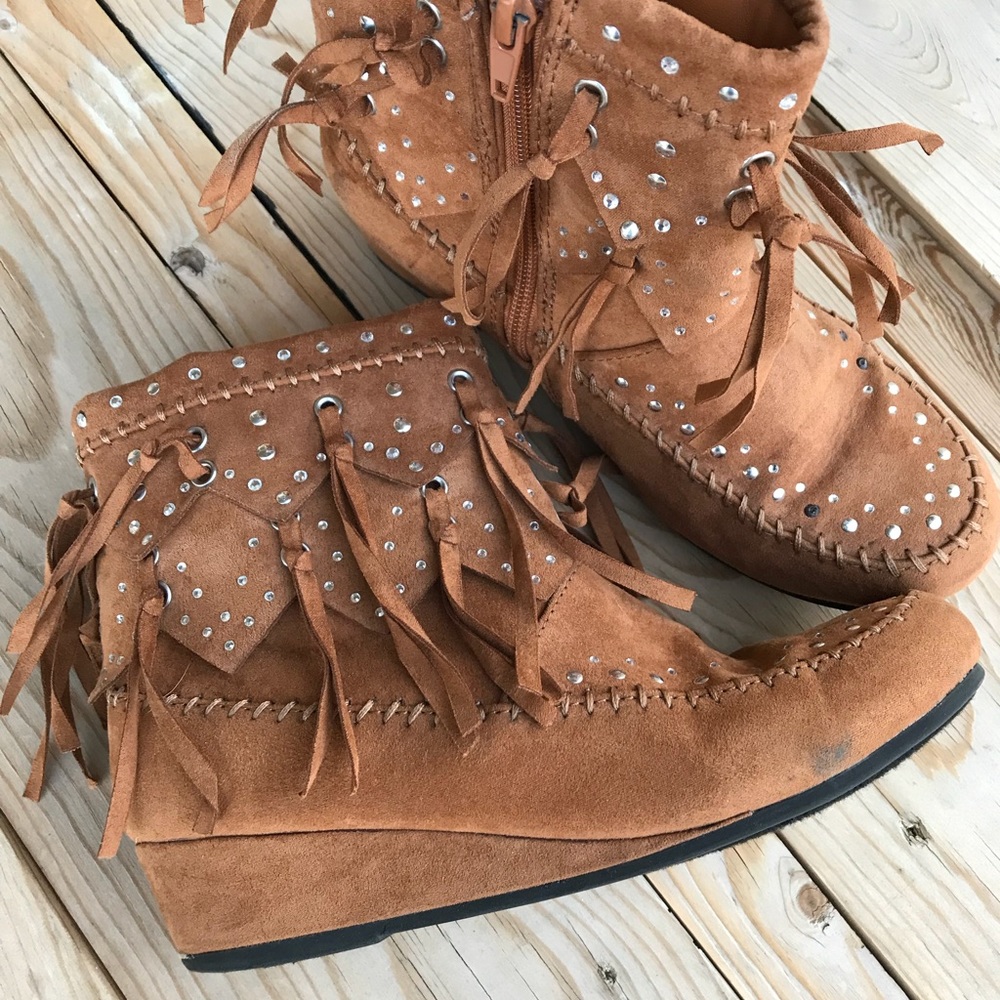 Girls justice boots